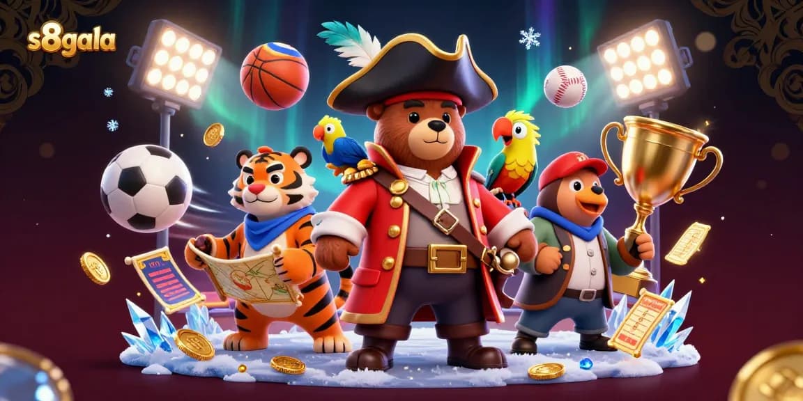 S8gala engages players in thrilling sports betting with dynamic elements and rich visuals.
