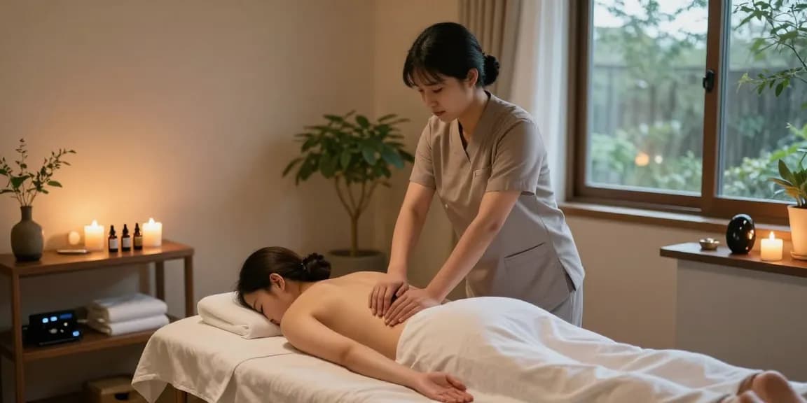대전마사지로 편안한 분위기의 스파에서 감정이 넘치는 마사지 장면