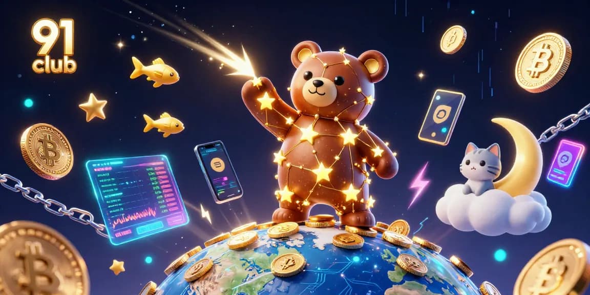 Engage with thrilling games at 91 club, where stars and coins collide in vibrant casino energy.