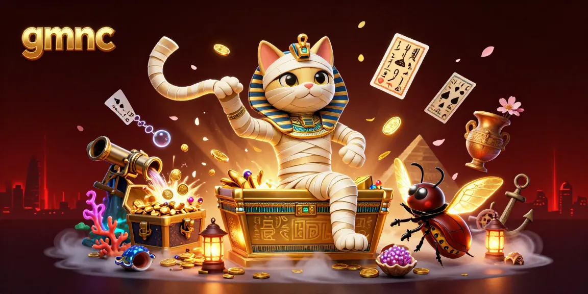 Engage in the vibrant gmnc world of online gambling with lively Egyptian characters and immersive treasures.