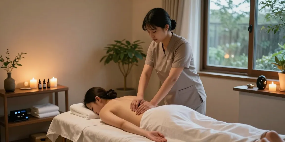 대전마사지로 편안한 분위기의 스파에서 감정이 넘치는 마사지 장면