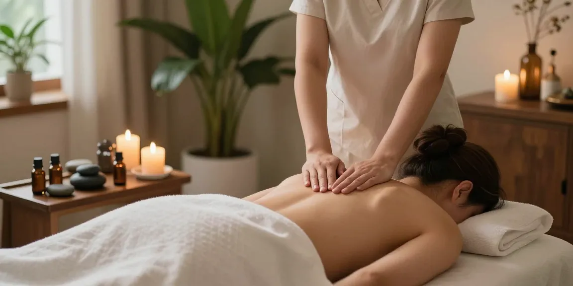 Experience premium 영등포출장안마 service in a serene home environment with expert massage preparations.