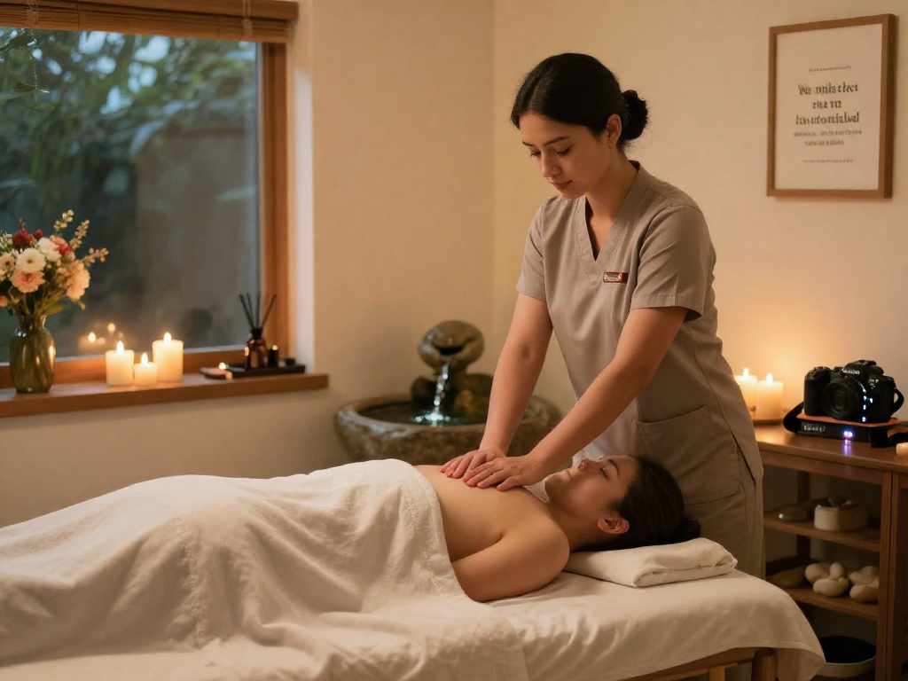 Experience the calm of 부평출장안마 with soothing massage therapy in a serene spa setting.